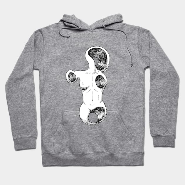 Wormhole Front Hoodie by DirtySlacks